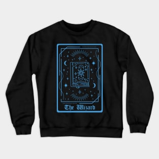 D&D Wizard Class Tarot Card Crewneck Sweatshirt